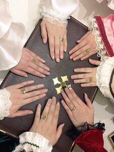 Rating: Safe Score: 0 Tags: close-up dress female_pov jewelry lace long_sleeves lower_body multiple_cosplay ring tagme wedding_band User: admin