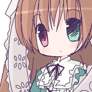 Rating: Safe Score: 0 Tags: 1girl bangs brown_hair dress frills image long_sleeves short_hair solo suiseiseki upper_body white_background User: admin