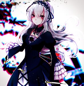 Rating: Safe Score: 0 Tags: 1girl black_dress black_ribbon blurry blurry_foreground depth_of_field dress flower frills gothic_lolita hairband image juliet_sleeves lolita_fashion lolita_hairband long_hair long_sleeves looking_at_viewer puffy_sleeves red_eyes ribbon silver_hair solo suigintou wide_sleeves wings User: admin