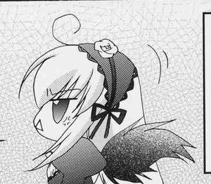 Rating: Safe Score: 0 Tags: 1girl ahoge flower hair_flower hair_ornament image long_hair monochrome solo suigintou User: admin