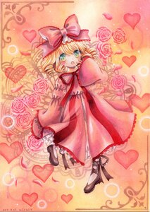 Rating: Safe Score: 0 Tags: 1girl ballpoint_pen_(medium) blonde_hair bow colored_pencil_(medium) commentary_request dress drill_hair flower green_eyes hair_bow heart hina_ichigo hinaichigo image juliet_sleeves long_sleeves mosho open_mouth painting_(medium) photoshop_(medium) pink_dress pink_flower pink_rose puffy_sleeves ribbon rose rozen_maiden short_hair solo traditional_media watercolor_(medium) wide_sleeves User: admin