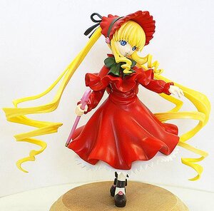 Rating: Safe Score: 0 Tags: 1girl blonde_hair blue_eyes bonnet dress drill_hair full_body image long_hair long_sleeves looking_at_viewer red_dress rose shinku solo standing User: admin