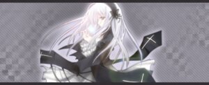 Rating: Safe Score: 0 Tags: 1girl bangs black_dress black_ribbon black_wings dress flower frilled_sleeves frills hairband image long_hair long_sleeves ribbon silver_hair solo suigintou very_long_hair wide_sleeves wings User: admin