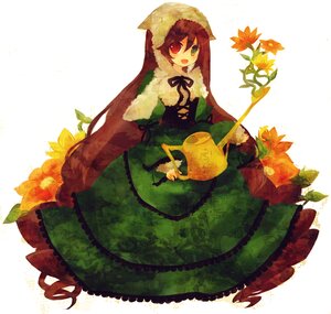 Rating: Safe Score: 0 Tags: 1girl :d auto_tagged brown_hair dress flower frills green_dress green_eyes heterochromia image long_hair long_sleeves looking_at_viewer open_mouth red_eyes smile solo striped suiseiseki very_long_hair watering_can User: admin