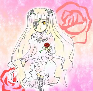 Rating: Safe Score: 0 Tags: 1girl bangs blonde_hair boots cross-laced_footwear dress eyepatch flower frills image kirakishou knee_boots long_hair long_sleeves pink_background red_flower rose solo thigh_boots thorns very_long_hair vines white_dress white_footwear yellow_eyes User: admin
