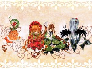 Rating: Safe Score: 0 Tags: 3girls blonde_hair bonnet brown_hair closed_eyes dress flower frills green_dress hat head_scarf hina_ichigo image long_hair long_sleeves multiple multiple_girls rose shinku suigintou suiseiseki tagme very_long_hair wings User: admin