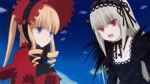 Rating: Safe Score: 0 Tags: 2girls blonde_hair blue_eyes bonnet dress drill_hair flower frills hairband image lolita_fashion lolita_hairband long_hair long_sleeves multiple_girls open_mouth pair red_eyes rose shinku silver_hair suigintou twin_drills twintails User: admin