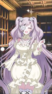 Rating: Safe Score: 0 Tags: 1girl :d breasts closed_eyes dress flower frills hair_flower hair_ornament image kirakishou long_hair open_mouth rose smile solo thighhighs twintails very_long_hair white_dress white_flower white_rose User: admin