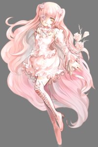 Rating: Safe Score: 0 Tags: 1girl boots detached_sleeves dress flower frills full_body hair_flower hair_ornament image kirakishou long_hair petals pink_hair rose smile solo thigh_boots thighhighs transparent_background very_long_hair vines yellow_eyes User: admin
