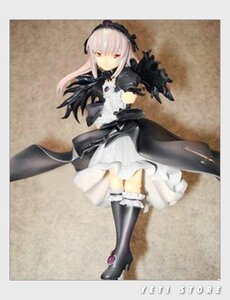 Rating: Safe Score: 0 Tags: 1girl black_wings boots doll dress frills hairband high_heel_boots knee_boots long_hair looking_at_viewer photo red_eyes silver_hair solo suigintou thigh_boots wings User: admin