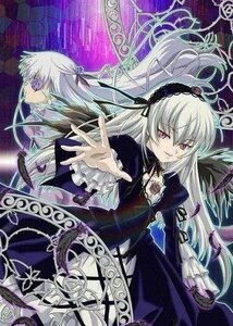 Rating: Safe Score: 0 Tags: barasuishou dress flower frills image long_hair long_sleeves looking_at_viewer multiple_girls outstretched_arm outstretched_hand pair purple_eyes ribbon rose silver_hair suigintou traditional_media wings User: admin