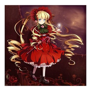 Rating: Safe Score: 0 Tags: 1girl blonde_hair blue_eyes bonnet bow bowtie dress drill_hair flower full_body image long_hair long_sleeves looking_at_viewer red_dress red_flower red_rose ribbon rose shinku shoes smile solo twin_drills twintails very_long_hair User: admin