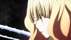 Rating: Safe Score: 0 Tags: 1girl bangs blonde_hair close-up eyebrows_visible_through_hair face green_eyes image kirakishou portrait profile solo User: admin