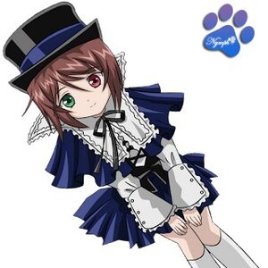 Rating: Safe Score: 0 Tags: 1girl blue_dress bow brown_hair dress frills green_eyes hat heterochromia image kneehighs long_sleeves looking_at_viewer red_eyes simple_background smile solo souseiseki top_hat white_background white_legwear User: admin