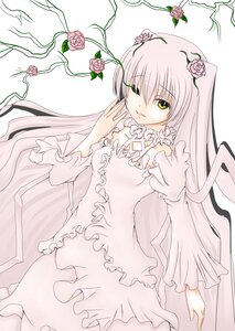 Rating: Safe Score: 0 Tags: 1girl dress flower frills image kirakishou long_hair long_sleeves one_eye_closed pink_flower pink_hair pink_rose plant red_rose rose solo thorns very_long_hair vines yellow_eyes User: admin