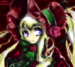 Rating: Safe Score: 0 Tags: 1girl blonde_hair blurry blurry_background blurry_foreground depth_of_field flower hat image motion_blur pink_flower pink_rose purple_eyes red_flower red_rose rose shinku solo User: admin