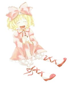 Rating: Safe Score: 0 Tags: 1girl ^_^ blonde_hair blush bow closed_eyes cross-laced_footwear cup dress drill_hair full_body hina_ichigo hinaichigo image long_sleeves open_mouth pink_bow pink_dress ribbon smile solo teacup User: admin