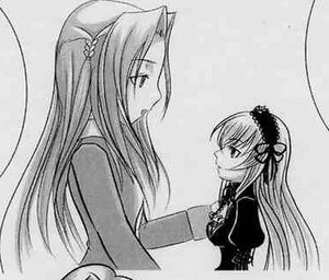 Rating: Safe Score: 0 Tags: 2girls blush dress greyscale hairband image kakizaki_megu lolita_hairband long_hair long_sleeves looking_at_another monochrome multiple_girls profile solo suigintou upper_body yuri User: admin