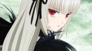 Rating: Safe Score: 3 Tags: 1girl bangs black_ribbon dress eyebrows_visible_through_hair hair_ribbon image long_hair looking_at_viewer outdoors red_eyes ribbon solo suigintou User: admin