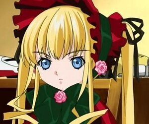 Rating: Safe Score: 0 Tags: 1girl blonde_hair blue_eyes bow flower image long_hair looking_at_viewer pink_flower pink_rose rose shinku sidelocks simple_background solo User: admin