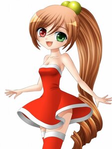 Rating: Safe Score: 0 Tags: 1girl :d bare_shoulders blush brown_hair christmas dress drill_hair green_eyes hair_ornament heterochromia image long_hair open_mouth ponytail red_dress red_eyes red_legwear side_ponytail smile solo standing strapless strapless_dress striped suiseiseki thighhighs very_long_hair zettai_ryouiki User: admin