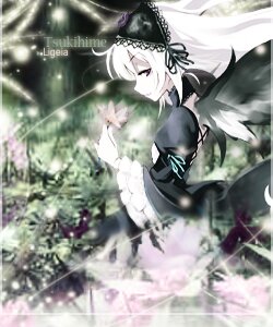 Rating: Safe Score: 0 Tags: 1girl black_ribbon black_wings dress flower frilled_sleeves frills hairband image long_hair long_sleeves silver_hair solo suigintou wings User: admin