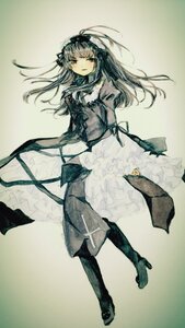 Rating: Safe Score: 0 Tags: 1girl bangs black_footwear boots dress full_body gradient gradient_background image long_hair long_sleeves ribbon solo suigintou User: admin