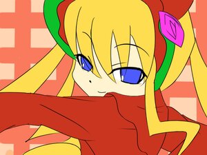 Rating: Safe Score: 0 Tags: 1girl blonde_hair blue_eyes hug image long_hair looking_at_viewer shinku smile solo User: admin