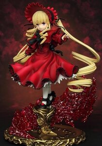 Rating: Safe Score: 0 Tags: 1girl blonde_hair blue_eyes bonnet bow doll dress drill_hair full_body long_hair long_sleeves looking_at_viewer red_dress rose shinku shoes solo standing twintails very_long_hair User: admin