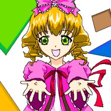 Rating: Safe Score: 0 Tags: 1girl :d blonde_hair bow dress drill_hair green_eyes hina_ichigo hinaichigo image long_sleeves looking_at_viewer open_mouth pink_bow pink_dress simple_background smile solo upper_body User: admin