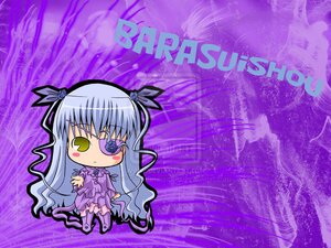 Rating: Safe Score: 0 Tags: 1girl barasuishou chibi dress eyepatch flower frills full_body hairband image long_hair purple_background purple_dress purple_theme ribbon solo standing very_long_hair User: admin