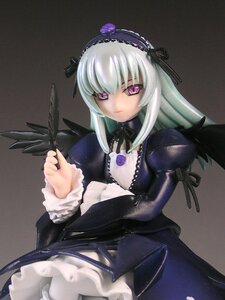 Rating: Safe Score: 0 Tags: 1girl black_wings doll dress expressionless feathered_wings feathers flower frills hairband lolita_hairband long_hair long_sleeves looking_at_viewer pink_eyes puffy_sleeves rose silver_hair solo suigintou traditional_media wings User: admin