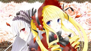 Rating: Safe Score: 0 Tags: 2girls bad_id bad_pixiv_id blonde_hair blue_eyes blush bonnet bow drill_hair flower frills hairband highres image long_hair looking_at_viewer multiple_girls natsupa pair petals photoshop_(medium) red_eyes ringlets rose rozen_maiden shinku silver_hair smile suigintou twin_drills twintails User: admin