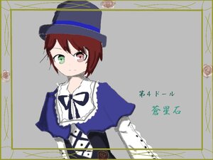 Rating: Safe Score: 0 Tags: 1girl auto_tagged blue_dress blush brown_hair dress green_eyes hat heterochromia image long_sleeves looking_at_viewer red_eyes ribbon short_hair simple_background solo souseiseki top_hat upper_body User: admin