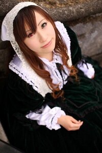 Rating: Safe Score: 0 Tags: 1girl black_dress blurry brown_hair closed_mouth dress drill_hair frills heterochromia lips lolita_fashion long_hair long_sleeves looking_at_viewer red_eyes smile solo suiseiseki User: admin