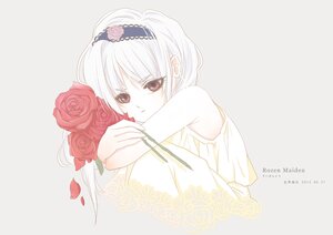 Rating: Safe Score: 0 Tags: 1girl blush bouquet flower image looking_at_viewer petals pink_rose red_flower red_rose rose rose_petals simple_background solo striped suigintou upper_body vertical_stripes white_hair white_rose yellow_rose User: admin