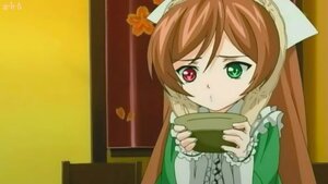 Rating: Safe Score: 0 Tags: 1girl brown_hair cup frills frown green_eyes heterochromia holding image long_hair long_sleeves looking_at_viewer red_eyes solo suiseiseki User: admin