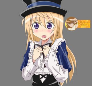 Rating: Safe Score: 0 Tags: 1girl blonde_hair blush costume_switch dress hat image long_hair long_sleeves open_mouth purple_eyes solo tears User: admin