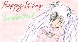 Rating: Safe Score: 0 Tags: 1girl dress flower image kirakishou long_hair pink_background solo striped veil white_hair yellow_eyes User: admin