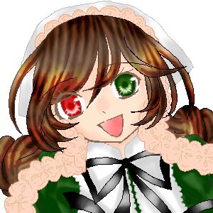 Rating: Safe Score: 0 Tags: 1girl :d bangs blush brown_hair green_eyes image long_sleeves looking_at_viewer neck_ribbon open_mouth ribbon simple_background smile solo suiseiseki upper_body white_background User: admin