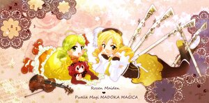 Rating: Safe Score: 0 Tags: 2girls beret blonde_hair charlotte_(madoka_magica) corset drill_hair fingerless_gloves guitar gun hair_ornament hat image instrument kanaria magical_girl magical_musket multiple_girls puffy_sleeves rifle solo thighhighs tomoe_mami twin_drills twintails yellow_eyes User: admin