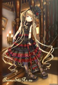 Rating: Safe Score: 0 Tags: 1girl black_dress blonde_hair blue_eyes dress drill_hair flower full_body gothic gothic_lolita hairband hat image lolita_fashion long_hair looking_at_viewer mini_hat mini_top_hat plaid ringlets shinku shoes solo standing tattoo top_hat twintails very_long_hair User: admin