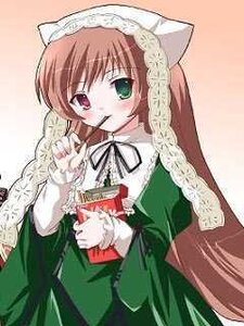 Rating: Safe Score: 0 Tags: 1girl blush brown_hair dress green_dress green_eyes hat head_scarf heterochromia image long_sleeves looking_at_viewer red_eyes simple_background solo suiseiseki User: admin