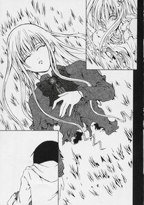 Rating: Safe Score: 0 Tags: 2girls closed_eyes comic doujinshi doujinshi_#81 greyscale image long_hair long_sleeves monochrome multiple multiple_girls torn_clothes User: admin