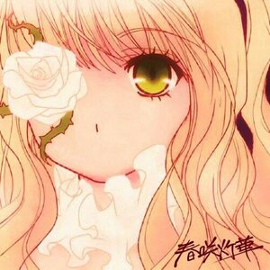 Rating: Safe Score: 0 Tags: 1girl bangs blonde_hair flower image kirakishou long_hair portrait rose solo white_flower white_rose yellow_eyes User: admin