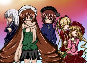 Rating: Safe Score: 0 Tags: blonde_hair brown_hair closed_eyes dress drill_hair green_eyes hat heterochromia hina_ichigo image kanaria long_hair long_sleeves multiple multiple_girls red_eyes shinku short_hair siblings silver_hair sisters souseiseki suigintou suiseiseki tagme twins very_long_hair User: admin