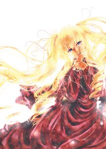 Rating: Safe Score: 0 Tags: 1girl auto_tagged blonde_hair blue_eyes commentary_request dress highres image long_hair long_sleeves red_dress rozen_maiden shinku solo very_long_hair yuki_hikari User: admin