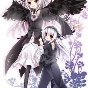 Rating: Safe Score: 0 Tags: 1girl black_dress black_wings blush dress flower frills image long_hair long_sleeves looking_at_viewer silver_hair smile solo suigintou wings User: admin