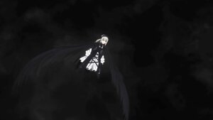 Rating: Safe Score: 0 Tags: 1girl auto_tagged black_background dress image long_hair long_sleeves looking_at_viewer solo standing suigintou very_long_hair User: admin