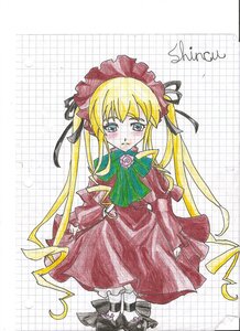 Rating: Safe Score: 0 Tags: 1girl black_footwear blonde_hair blue_eyes blush bonnet bow bowtie chain-link_fence dress fence green_bow image long_hair long_sleeves looking_at_viewer marker_(medium) pout red_dress shinku shoes sidelocks solo tears traditional_media twintails User: admin
